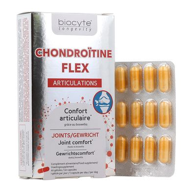 Пищевая добавка Biocyte Longevity Chondroïtine Flex 30 шт - основное фото