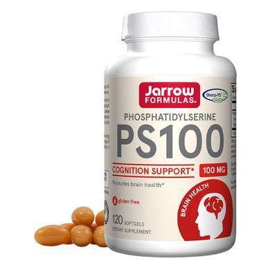 Фосфатидилсерин Jarrow Formulas Phosphatidylserine PS 100 100 mg 120 шт - основное фото