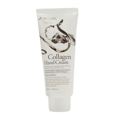 Крем для рук омолоджувальний з колагеном 3W CLINIC Moisturizing Hand Cream Collagen 100 мл - основне фото