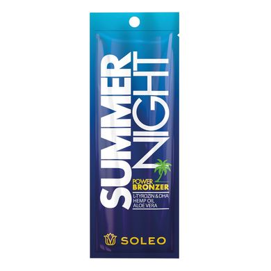 Лосьон для загара в солярии SOLEO Basic Summer Night Power Bronzer 15 мл - основное фото