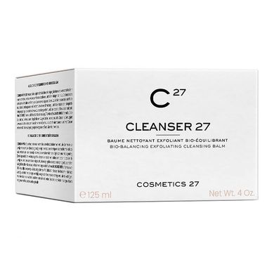 Очищающий бальзам для баланса кожи COSMETICS 27 CLEANSER 27 Bio-Balancing Exfoliating Cleansing Balm 125 мл - основное фото