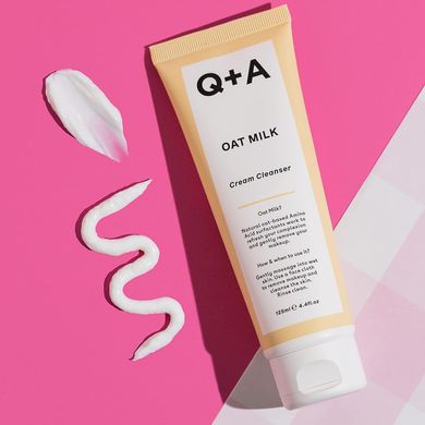 Очищающий крем для лица с овсяным молоком Q+A Oat Milk Cream Cleanser 125 мл - основное фото