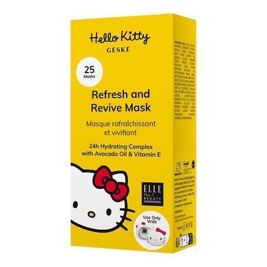 Освіжаюча та відновлююча маска GESKE&Hello Kitty Refresh&Revive Mask Head 50 мл - основне фото