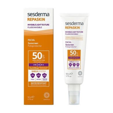 Солнцезащитный флюид для лица Sesderma Repaskin Fluido Invisible SPF 50 50 мл - основное фото