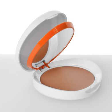 Темна мінеральна крем-пудра Cantabria Labs Heliocare Color Compact SPF 50 Sunscreen Brown 10 г - основне фото