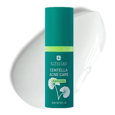 Успокаивающий флюид против несовершенств кожи с бакучиолом Erborian Centella Acne Care Soothing Fluid 30 мл - основное фото