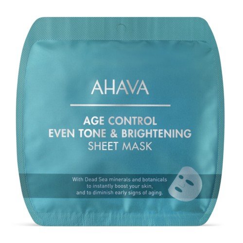 Осветляющая омолаживающая тканевая маска Ahava Age Control Even Tone & Brightening Sheet Mask 17 г - основное фото