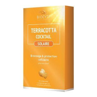 Сонцезахисна добавка з меланіном Biocyte Terracotta Bronzage 30 шт - основне фото