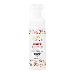 Пена для интимной гигиены Exsens Intime Fresh Intimate Cleansing Foam with Organic Aloe Vera & Rose Water 150 мл - основное фото