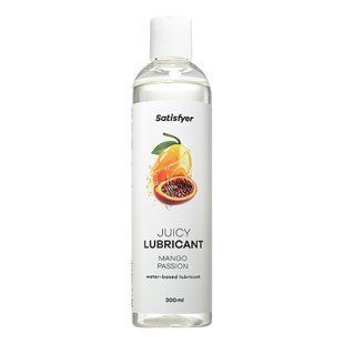 Лубрикант на водной основе с ароматом манго-маракуйя Satisfyer Juicy Lubricant Mango & Passion 300 мл - основное фото