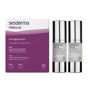 Омолоджувальна система з феруловою кислотою Sesderma Ferulac Liposomal Anti-Aging System 30 мл + 30 мл - основне фото