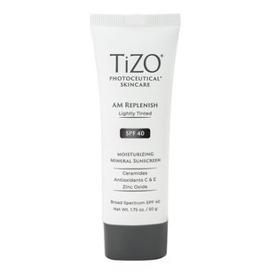 Солнцезащитный увлажняющий крем с лёгким оттенком TIZO Photoceutical Skincare AM Replenish Lightly Tinted Moisturizing Mineral Sunscreen SPF 40 50 г - основное фото