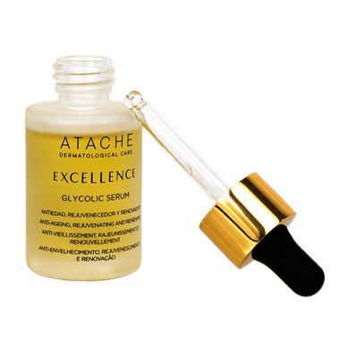 Антивікова омолоджувальна сироватка Atache Excellence Glycolic Serum 30 мл - основне фото