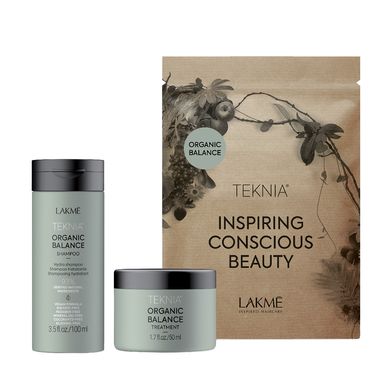 Дорожный набор для волос Lakme Teknia Organic Balance Travel Pack - основное фото