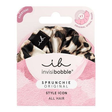 Леопардовая резинка-браслет для волос Invisibobble SPRUNCHIE Magnificent Leo - основное фото