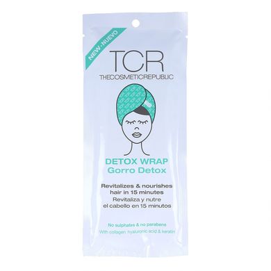 Маска для детокс-обгортання для пошкодженого волосся The Cosmetic Republic Detox Wrap 1 шт. - основне фото