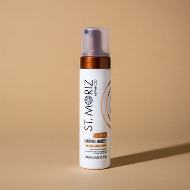 Мусс-автозагар для светлого оттенка кожи St. Moriz Advanced Colour Correcting Tanning Mousse Light 200 мл - основное фото