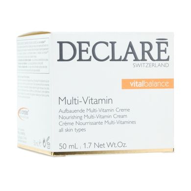 Насыщенный витаминный крем DECLARE Vital Balance Nourishing Multi-Vitamin Cream 50 мл - основное фото