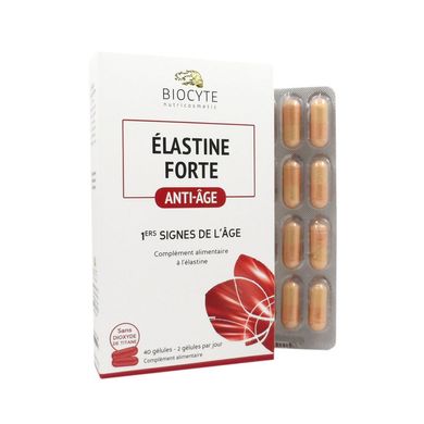 Харчова добавка Biocyte Elastine Forte 40 шт - основне фото