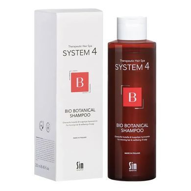 Шампунь для истончённых волос Sim Sensitive System 4 B Bio Botanical Shampoo 250 мл - основное фото