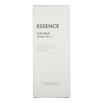 Сонцезахисне молочко для обличчя Missha All Around Safe Block Essence Sun Milk SPF 50+/PA+++ 70 мл - основне фото