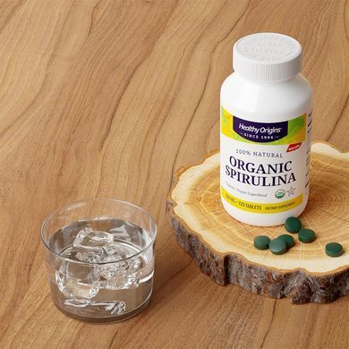 Спирулина Healthy Origins Organic Spirulina 500 mg 720 шт - основное фото