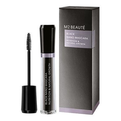 Туш-догляд з CU-пептидом для вій M2 Beaute Black Nano Mascara Nutrition & Natural Growth 6 мл - основне фото