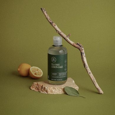 Утолщающий шампунь для объёма Paul Mitchell Tea Tree Lemon Sage Thickening Shampoo 300 мл - основное фото
