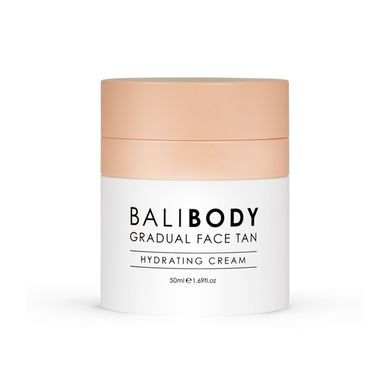 Зволожувальний крем для обличчя з поступовим ефектом засмаги Bali Body Gradual 50 мл - основне фото