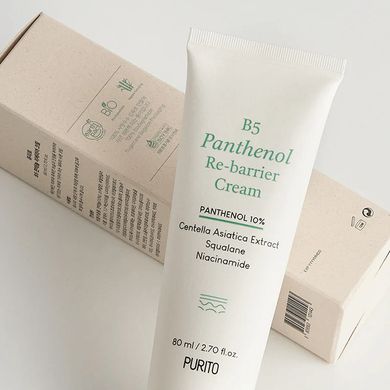 Зволожувальний крем з пантенолом Purito B5 Panthenol Re-barrier Cream 80 мл - основне фото