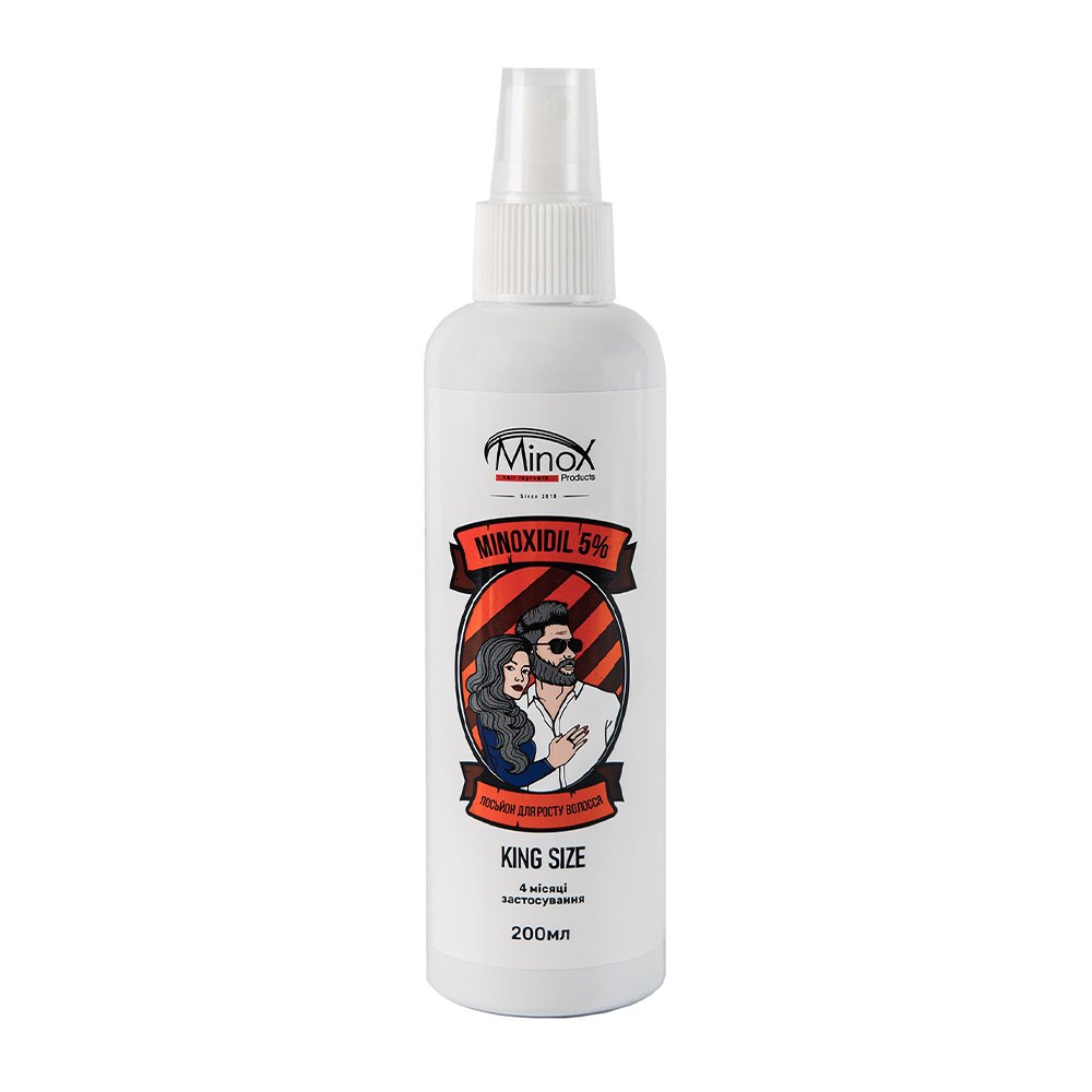 Лосьон для роста волос для мужчин MinoX 5 Lotion-Spray For Hair Growth 200 мл - основное фото