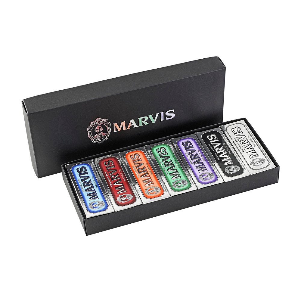 Подарочный набор зубных паст Marvis 7 Flavours Box 7 шт x 25 мл - основное фото