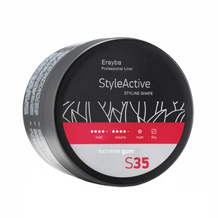 Моделирующая паста сильной фиксации Erayba Style Active S35 Extreme Gum 100 мл - основное фото