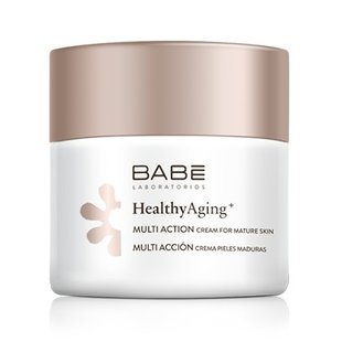 Мультифункциональный крем для зрелой кожи 60+ BABE Laboratorios HealthyAging+ Multi Action Cream For Mature Skin 50 мл - основное фото