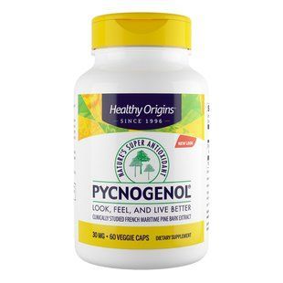 Пікногенол Healthy Origins Pycnogenol 30 mg 60 шт - основне фото