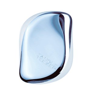 Расчёска с крышкой Tangle Teezer Compact Styler Sky Blue Delight Chrome - основное фото