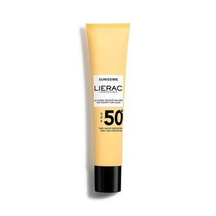 Сонцезахисний флюїд для обличчя LIERAC SUNISSIME The Velvety Sun Fluid SPF 50+ 40 мл - основне фото