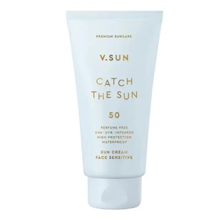 Солнцезащитный крем для лица V.Sun Sun Cream Face Sensitive SPF 50 Perfume Free 75 мл - основное фото