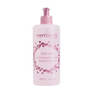 Тонизирующий очищающий лосьон Розовая вода Phytomer Rosee Visage Toning Cleansing Lotion 500 мл - основное фото