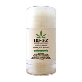 Заспокійливий бальзам для чутливої шкіри у стіку HEMPZ Bodycare Body Balm For Sensitive Skin 76 г - основне фото