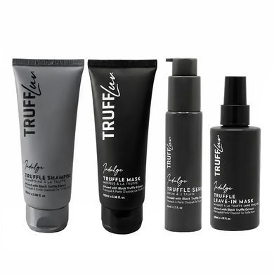 Тревел набор для волос с трюффелем (чёрная сумка) TruffLuv Indulge Black Bag Travel Set - основное фото