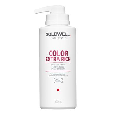Интенсивная маска для окрашенных волос Goldwell Dualsenses Color Extra Rich 60sec Treatment 500 мл - основное фото
