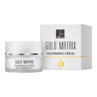 Живильний крем для нормальної та сухої шкіри Dr. Kadir Gold Matrix Nourishing Cream для Normal and Dry Skin 50 мл - основне фото