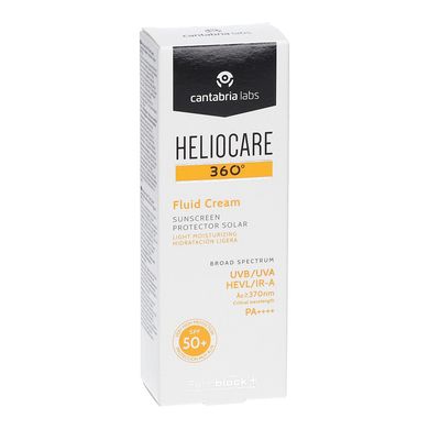 Солнцезащитный крем-флюид для всех типов кожи Cantabria Labs Heliocare 360 ​​Fluid Cream SPF 50+ 50 мл - основное фото