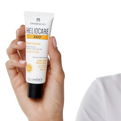 Солнцезащитный крем-флюид для всех типов кожи Cantabria Labs Heliocare 360 ​​Fluid Cream SPF 50+ 50 мл - основное фото