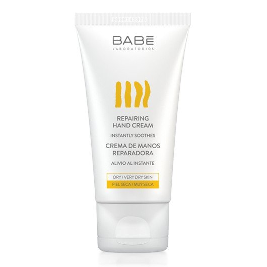 Восстанавливающий крем для сухой кожи рук BABE Laboratorios Repairing Hand Cream 50 мл - основное фото