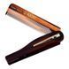 Складаний гребінець для волосся Kent Brushes Handmade Folding Pocket Comb With Clip 167 мм - додаткове фото