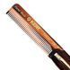 Складаний гребінець для волосся Kent Brushes Handmade Folding Pocket Comb With Clip 167 мм - додаткове фото
