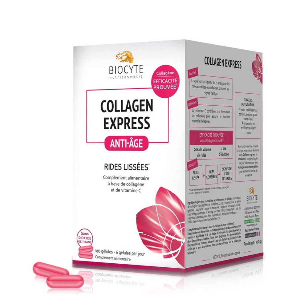 Пищевая добавка Biocyte Collagen Express Anti-Age 180 шт - основное фото