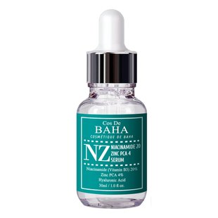 Сыворотка с ниацинамидом и цинком Cos De Baha Niacinamide 20% + Zinc 4% 30 мл - основное фото